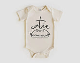 Cutie Pie Thanksgiving Onesie Boy or Girl